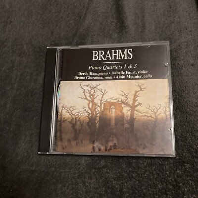 BRAHMS,JOHANNES Piano Quartets 1 & 3 (CD)