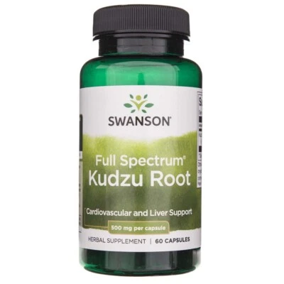 Swanson Kudzu-Wurzel (Kudzu root) 500 mg 60 Kapseln