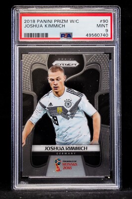 2018 Panini Prizm World Cup Joshua Kimmich #90 PSA 9 MINT Germany