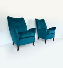 Coppia di poltrone attr. Gio Ponti per ISA Bergamo - 1950