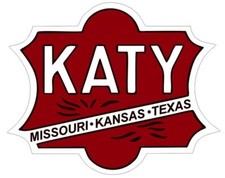 Calcomanía adhesiva KATY Missouri Kansas Texas Railroad Railway Train R6993