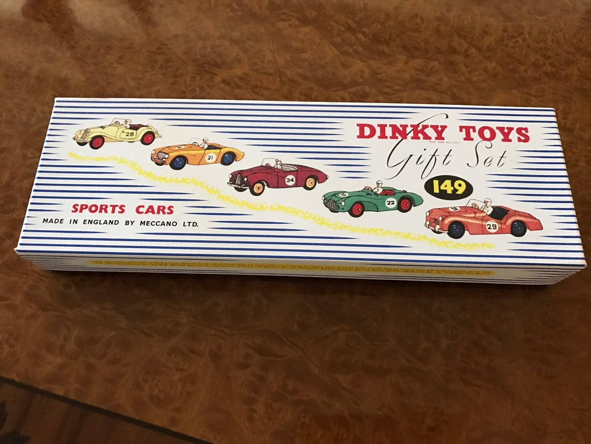 Vintage Dinky Toys / MIB / Sports Racing Car Collection / Gift Set
