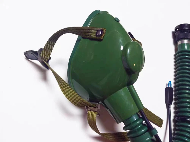 1Pc New Air Force Pilot Flight Oxygen Mask Model Ym-6512 without/with Microphone - Image 4 of 4