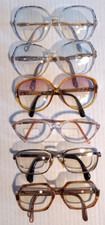 Lot of 6 Vintage Eyeglasses Frames Sophia Loren Viennaline Welling More