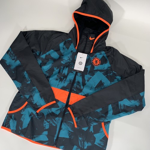 Chelsea Nike Women's AWF Raglan Full-Zip Jacket Sz Md DB8137-014 - Picture 2 of 15