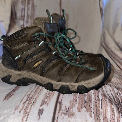 KEEN Koven Mid Lace Up Waterproof Brown Outdoor Hiking Boot Women’s Size 