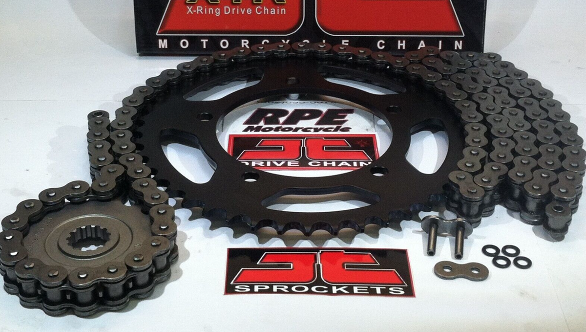 2012-2018 BMW S1000RR JT Z3 X-Ring Silver 520 17/45t OEM Chain and