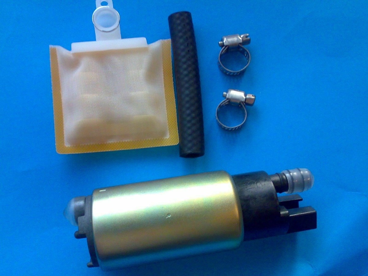 Kit Pompe à Carburant Compatible PEUGEOT SATELLIS 125 (2006-2009) Et Satelis 250 - Inclut 1 Pompe + 2 Filtres - Débit 35 L/h à 12V - Silencieuse Et Compacte (30 Mm) - 4