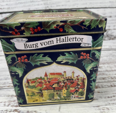 Lambertz AACHEN Musical Cookie Tin Germany Christmas Holy Night Gifts