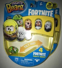 MIGHTY BEANZ 66603 Fortnite 4 Pack (Styles May Vary) NEW