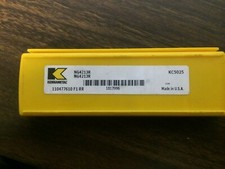 5 pcs KENNAMETAL NG4213R KC5025 CARBIDE GROOVING INSERTS