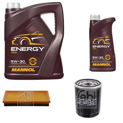 Inspektionspaket 6L Energy 5W-30 für Nissan Maxima/Maxima QX V 3.0 V6 24V 2.0
