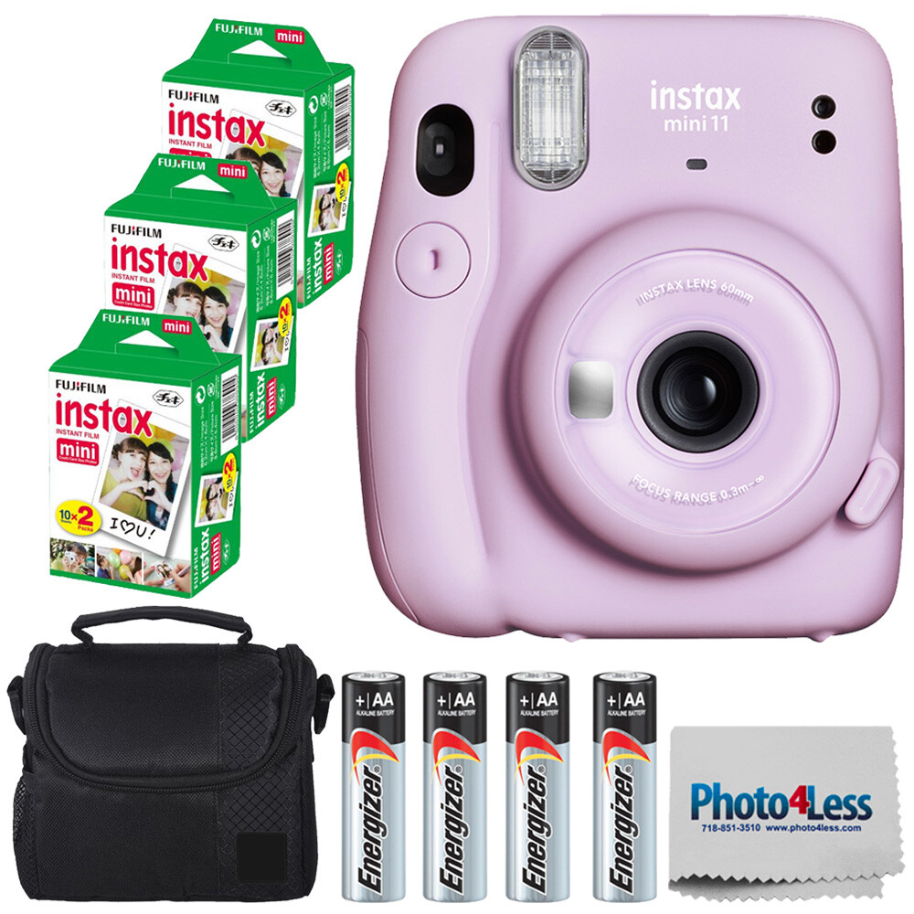 Fujifilm Mini 11 Instant Camera | Twin Pack Film 3X - Choose