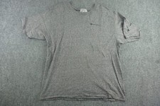 Champion Shirt Mens XL Gray Pull Over Short Sleeve Made in USA