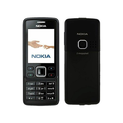 Nokia 6300 Classic Black Button Feature Bluetooth Mobile Cellular Phone Unlocked - 第 1/12 張圖片