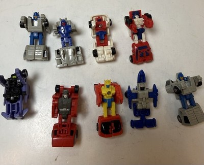 Vintage Transformers G1 Micromasters lot of 9 1980 s