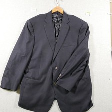 Hart Schaffner Marx Gold Trumpeter Navy Blazer Men s Made USA Wool Sport Coat Cl