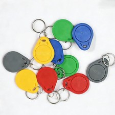 10 Pack - RFID Key Fobs Writable125Khz Wiegand 26 bit Proximity Access Contro...