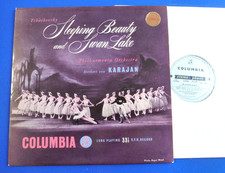 TCHAIKOVSKY-SLEEPING BEAUTY & SWAN LAKE SAX 2306 STEREO LP VON KARAJAN