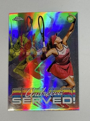 2024 Topps Chrome Served #SERMA Mirra Andreeva