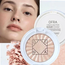 Ofra Pressed Powder Highlighter*~Sugar Cookie: Golden Peach Champagne 7g NIP $35