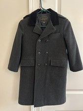 S. Rothschild Wool Double Breasted Coat - Youth Size 6