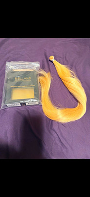 BELLAMI Professional Infinity Weft Human Hair Extension Straight 24in 90g
