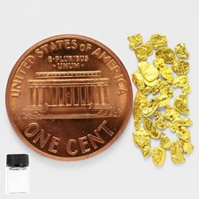0,4227 Gramm Alaska natürliche Goldnuggets - (KOSTENLOSER VERSAND) - Alaska Gold (#B81185-14)