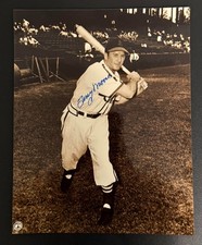 TERRY MOORE Autographed Signed 8x10 Photo St Louis Cardinals Died 1995