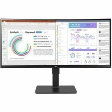 LG 34BQ77QE-B 34" WQHD 3440x1440 5ms 3800R Curved LCD IPS Monitor