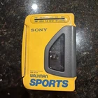 Sony Walkman Sports WM-AF54 Cassette Player AM/FM Vintage 1980s - radio works