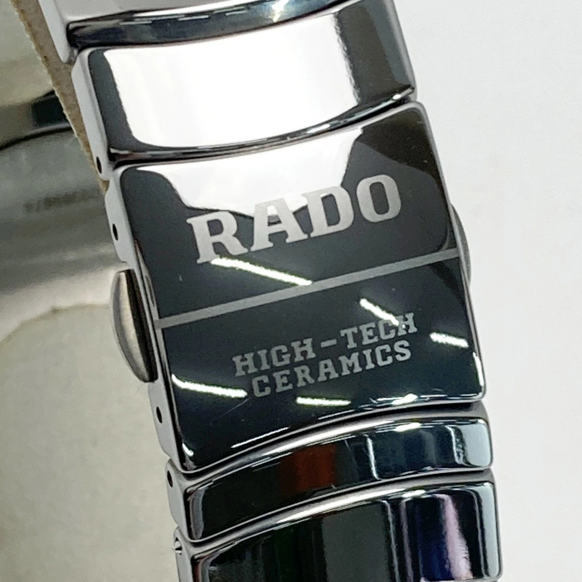 Used RADO Ovation Date 152.0493.3 Silver Quartz Men's Watch | eBay