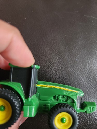 Etrl JohnDeere Green Black Mini Tractor Toy 3" - Picture 13 of 17