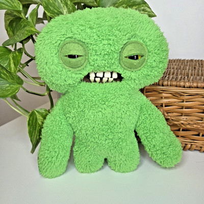 Fuggler Munch Munch grün lustiges hässliches Monster Stofftier Plüschtier
