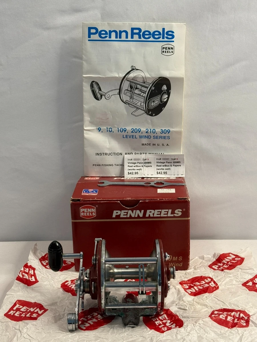 Moulinet Casting Moulinet Pêche Penn Level Wind 209LC Conventionnel 329m 7