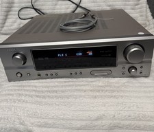 Denon AVR-1306 A/V Receiver Dolby DTS Surround Sound System Amplifier Silver. 