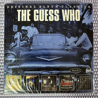 THE GUESS WHO - ORIGINAL ALBUM CLASSICS 5xCD NEW SEALED