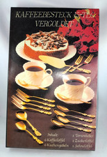Kaffeebesteck Kuchenbesteck vergoldet neu OVP...