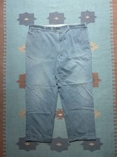 Vintage 1950s Big Mac work pants chino twill boat sail cloth sanforized 42x29