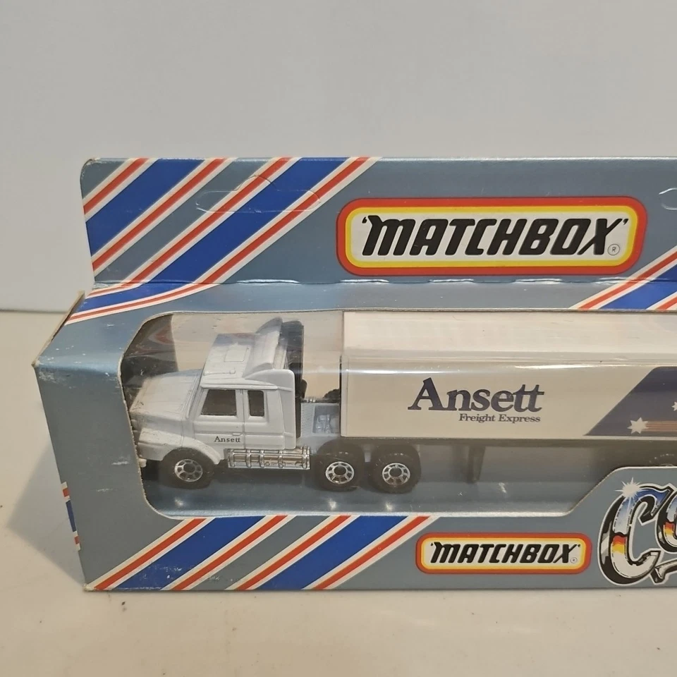 Matchbox Macau Convoy CY-16 Scania Double Container "ANSETT Freight", boxed - Image 2 of 4