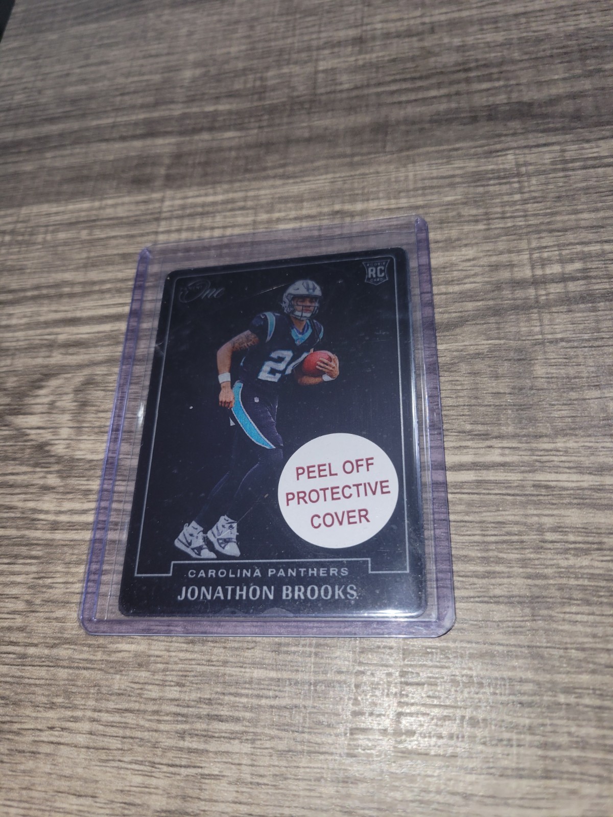 2024 PANINI ONE FOOTBALL Jonathon Brooks RC BLANK SLATE #BS-JBS CASE HIT🚨