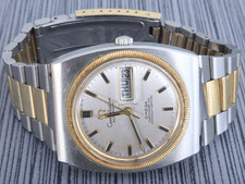 Two-Tone Omega Constellation 751 Automatic 24j Day Date Chronometer Wristwatch