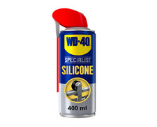 WD-40 Specialist Silicone Spray Lubricant 400ml Can Versatile All-Weather 23.23 per litre