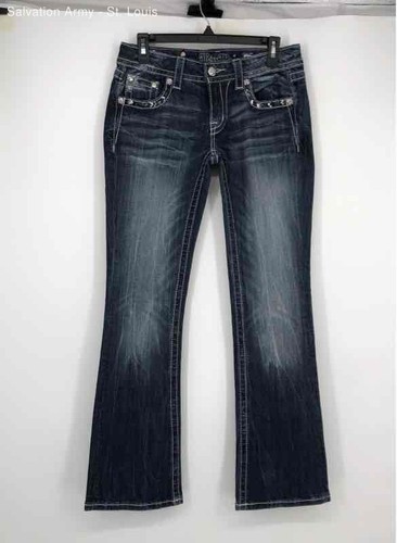 Jeans Bootcut Miss Me Pour Femme - Taille 26 - Coupe Medium - Déni Usé Très Bon état