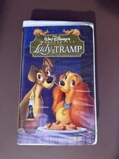 Lady and the Tramp Walt Disney  Masterpiece Collection VHS Clamshell