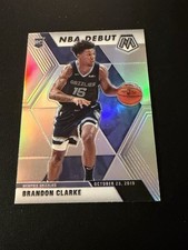 Brandon Clarke Prizm NBA 2019/20 Debut Silver Prizm #277