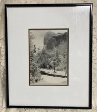 Ansel Adams Print El Capitan Winter10 x 12