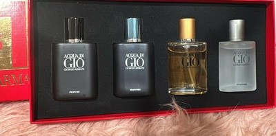 Giorgio Armani Acqua di Gio Mini Gift Set 4 x 30 ml Spray Bottles