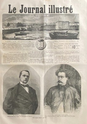 ILLUSTRIERTES JOURNAL 1865 Nr. 69 - ALEXANDRE DUMAS FILS - LA KASBAH IN ALGIER - Gen GRANT
