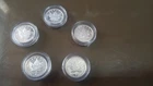1g Silver Canadian Maple Round/Coin 0.999 purity x 5